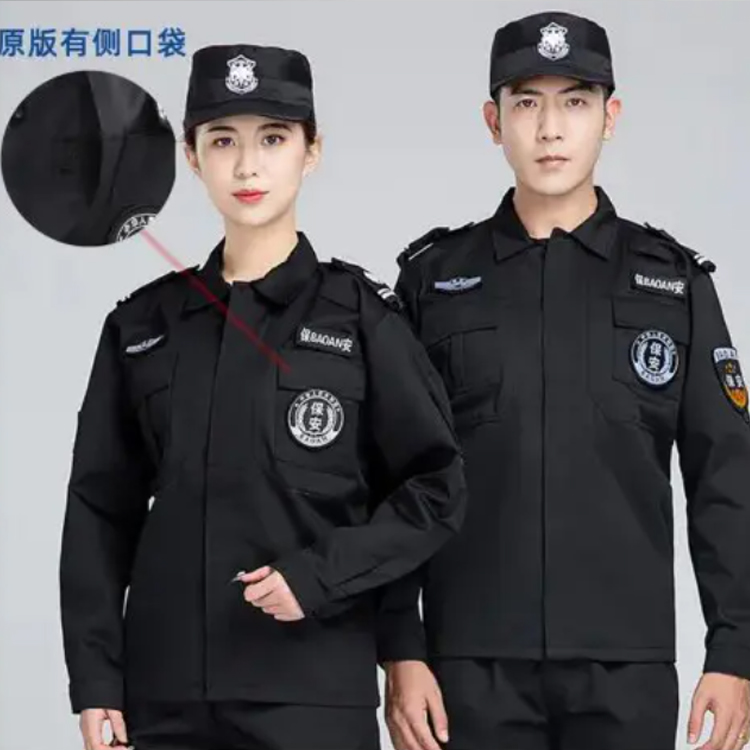 1003秋冬拉鏈保安服