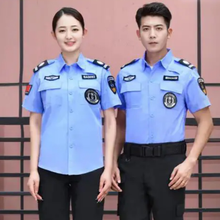 保安襯衫七標(biāo)直筒1014