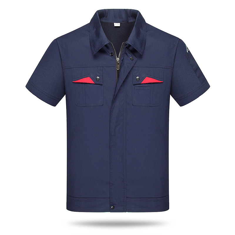 夏季防靜電工作服6011